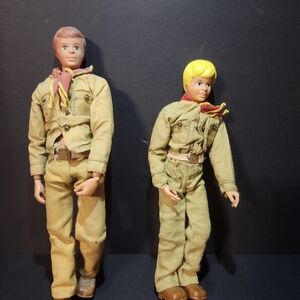 Pair Of Kenner Boy Scout Action Figures